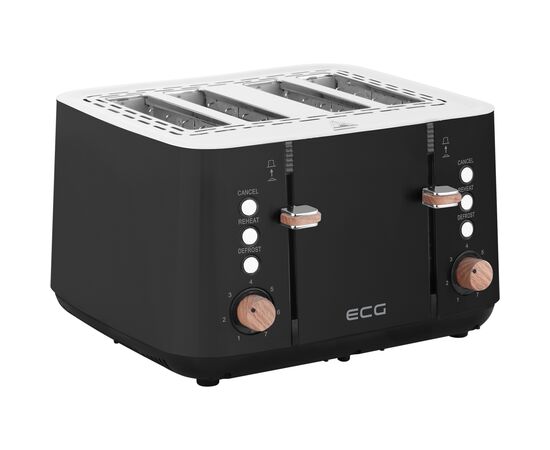 Тостер ECG ST 4768 Timber Black Тостер ECG ST 4768 Timber Black