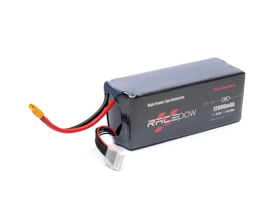 Акумулятор для дрона RacePow 12000mAh 8S 60C (12000mAh-8S-60C), зображення 2 Акумулятор для дрона RacePow 12000mAh 8S 60C (12000mAh-8S-60C), зображення 2