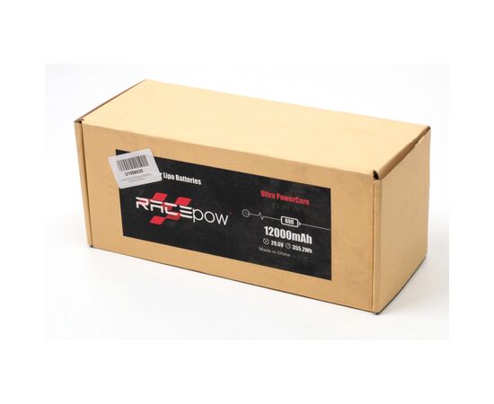 Акумулятор для дрона RacePow 12000mAh 8S 60C (12000mAh-8S-60C), зображення 5 Акумулятор для дрона RacePow 12000mAh 8S 60C (12000mAh-8S-60C), зображення 5