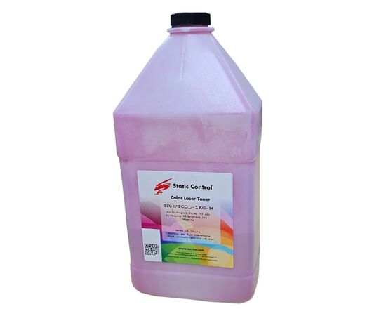 Тонер HP/Canon MPTCOL 1кг magenta Static Control (TRMPTCOL-1KG-M)
