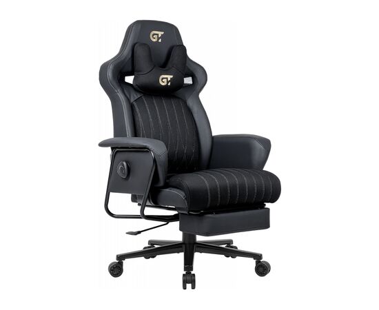Кресло игровое GT Racer X-7484 Black (X-7484 Fabric Black XL), изображение 2