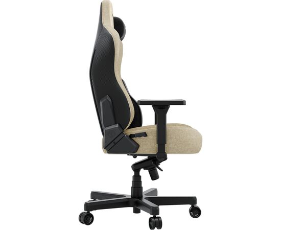 Кресло игровое AndaSeat Kaiser 3E Fabric XL Beige (AD23YC-XL-09-I-CF-I01), изображение 4
