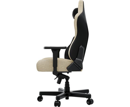 Кресло игровое AndaSeat Kaiser 3E Fabric XL Beige (AD23YC-XL-09-I-CF-I01), изображение 5
