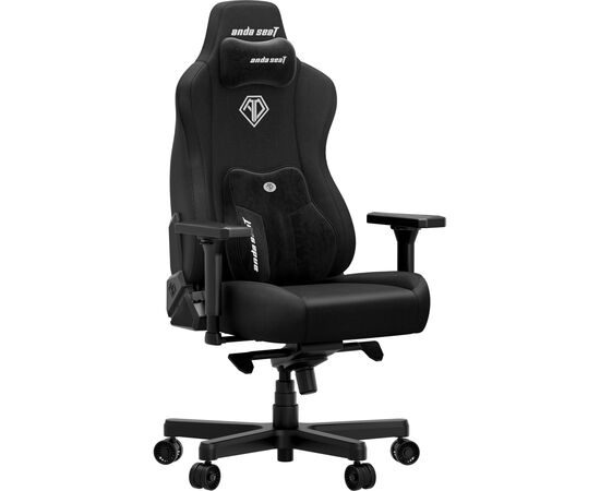 Кресло игровое AndaSeat Kaiser 3E Fabric XL Black (AD23YC-XL-09-B-CF-B01), изображение 2