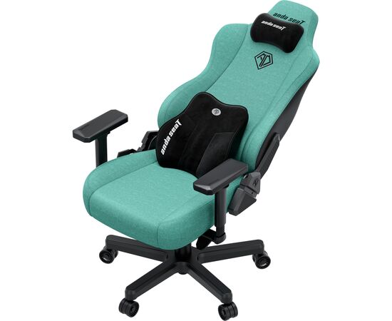 Кресло игровое AndaSeat Kaiser 3E Fabric XL Light Blue (AD23YC-XL-09-E-CF-E01), изображение 8