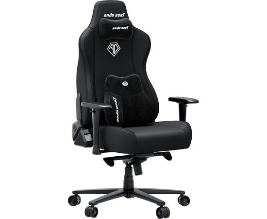 Кресло игровое AndaSeat Novis Plus Fabric XL Black (AD23YC-XL-01-B-F-B04), изображение 2