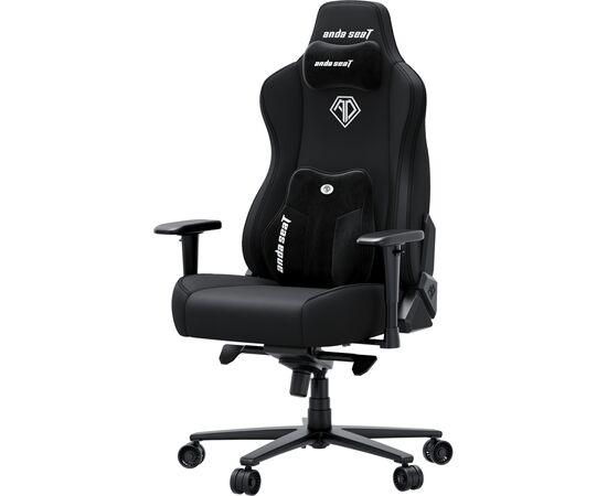 Кресло игровое AndaSeat Novis Plus Fabric XL Black (AD23YC-XL-01-B-F-B04), изображение 3