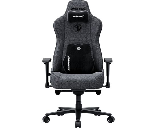 Кресло игровое AndaSeat Novis Plus Fabric XL Dark Grey (AD23YC-XL-01-GB-F-G04)