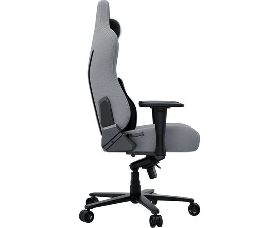 Кресло игровое AndaSeat Novis Plus Fabric XL Grey (AD23YC-XL-01-G-F-G04), изображение 4