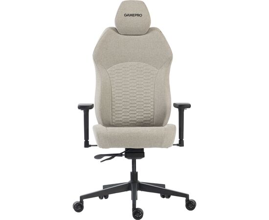 Крісло ігрове GamePro GC760LG Fabric Light Gray (GC760LG), зображення 9