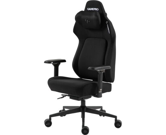 Крісло ігрове GamePro GC925B Fabric Black (GC925B), зображення 3