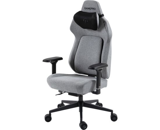 Крісло ігрове GamePro GC925G Fabric Gray (GC925G), зображення 3