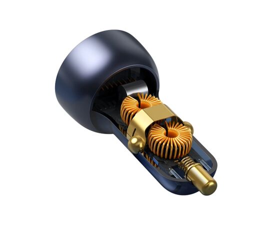 Зарядное устройство Baseus USB + USB-C QC3.0 65W Particular Digital Display gray (CCKX-C0G), изображение 5