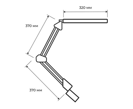 Настільна лампа Eurolamp LED 10W 400Lm 2800-6500K (black) на струбцине (LED-TLS-10W(black)), зображення 3 Настільна лампа Eurolamp LED 10W 400Lm 2800-6500K (black) на струбцине (LED-TLS-10W(black)), зображення 3