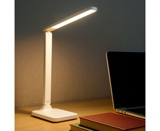 Настольная лампа Eurolamp LED SMART 6W 410lm 2800-6500K 1200mAh (LED-TLB-6W(white)), изображение 4 Настольная лампа Eurolamp LED SMART 6W 410lm 2800-6500K 1200mAh (LED-TLB-6W(white)), изображение 4