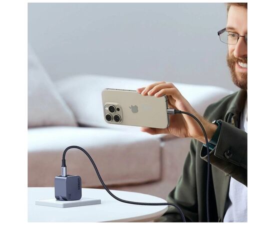 Зарядное устройство UGREEN USB-C PD30W GaN X703 gray (35006), изображение 12