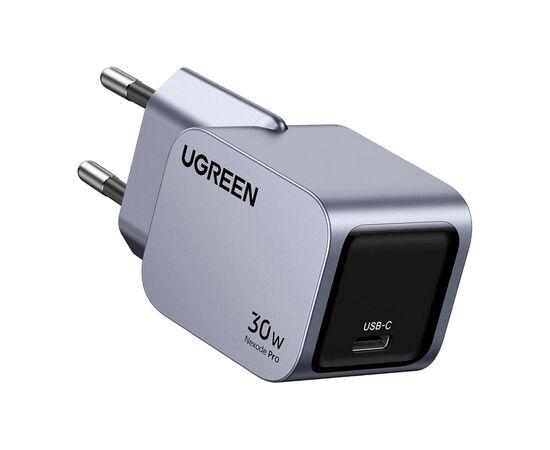 Зарядное устройство UGREEN USB-C PD30W GaN X703 gray (35006), изображение 3