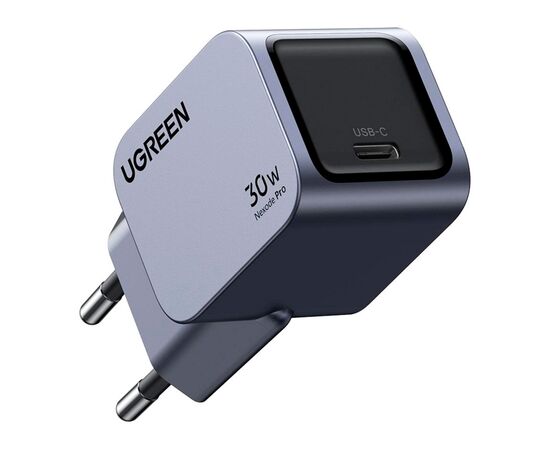 Зарядное устройство UGREEN USB-C PD30W GaN X703 gray (35006)