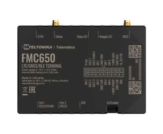 GPS-трекер Teltonika FMC650 GPS-трекер Teltonika FMC650