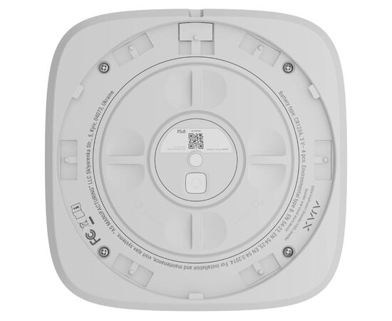 Сирена Ajax EN54 FireProtect Sounder/VAD white, зображення 4 Сирена Ajax EN54 FireProtect Sounder/VAD white, зображення 4