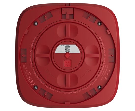 Сирена Ajax EN54 FireProtect VAD red, зображення 4 Сирена Ajax EN54 FireProtect VAD red, зображення 4