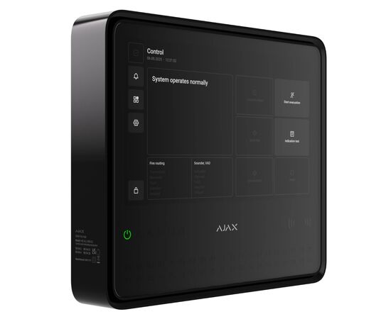 Модуль управління розумним будинком Ajax EN54 Fire Hub black, зображення 2 Модуль управління розумним будинком Ajax EN54 Fire Hub black, зображення 2