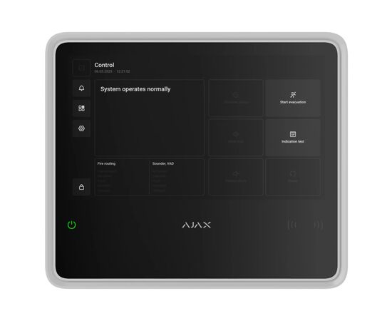 Модуль управління розумним будинком Ajax EN54 Fire Hub white Модуль управління розумним будинком Ajax EN54 Fire Hub white