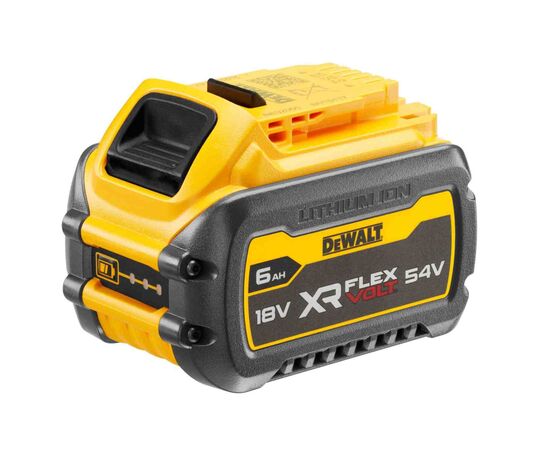 Аккумулятор к электроинструменту DeWALT 18V/54V, 6Ah/2Ah, время зарядки 60 мин, вес 1.06 кг (DCB546_N473851)