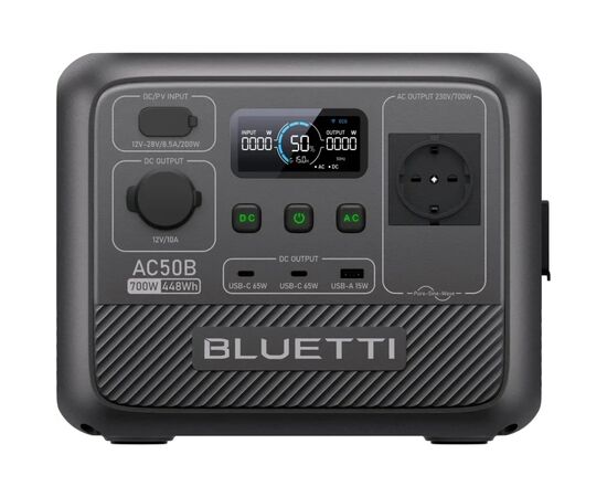 Зарядна станція BLUETTI AC50B 700W 448Wh (AC50B)