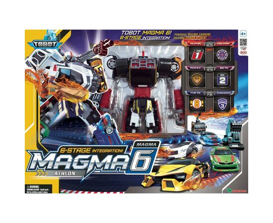 Трансформер Tobot Атлон Тобот Магма 6 (301072), изображение 4 Трансформер Tobot Атлон Тобот Магма 6 (301072), изображение 4