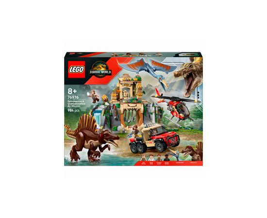Конструктор LEGO Jurassic World Повітряна місія зі спинозавром (76976)