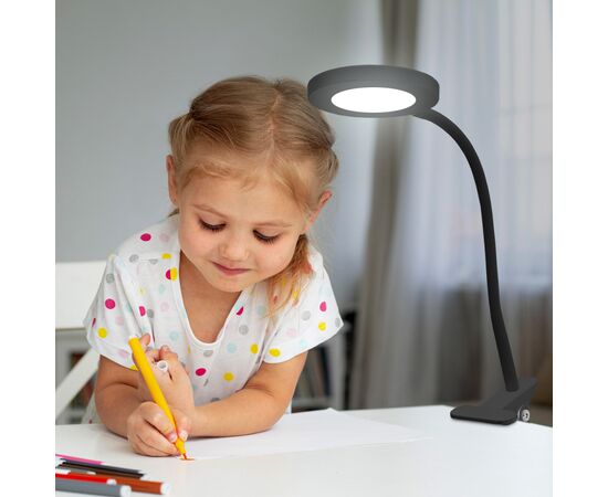 Настільна лампа Eurolamp 6W 5000K (LED-TLP-6W(black)), зображення 4 Настільна лампа Eurolamp 6W 5000K (LED-TLP-6W(black)), зображення 4