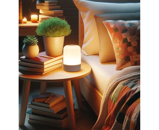 Нічник Eurolamp 2.5W 2800-6500K 1200mAh USB з акумулятором (NL-2.5W), зображення 4 Нічник Eurolamp 2.5W 2800-6500K 1200mAh USB з акумулятором (NL-2.5W), зображення 4