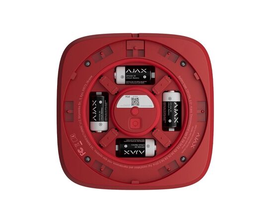 Сирена Ajax EN54 FireProtect Sounder/VAD red, зображення 6 Сирена Ajax EN54 FireProtect Sounder/VAD red, зображення 6