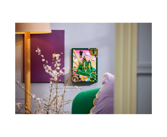 Конструктор LEGO Wicked Эмеральд-сити Настенный декор (75685), изображение 6