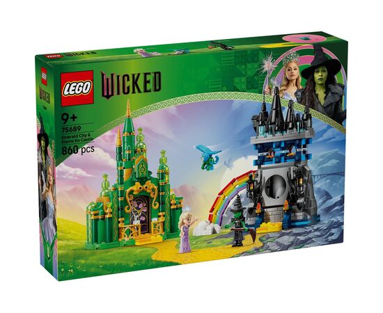 Конструктор LEGO Wicked Эмеральд-сити и замок Киамо Ко (75689)