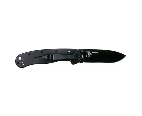 Нож Esee Avispa Black Blade D2 Carbon fiber G10 Black (BRK1302CFB), изображение 2 Нож Esee Avispa Black Blade D2 Carbon fiber G10 Black (BRK1302CFB), изображение 2