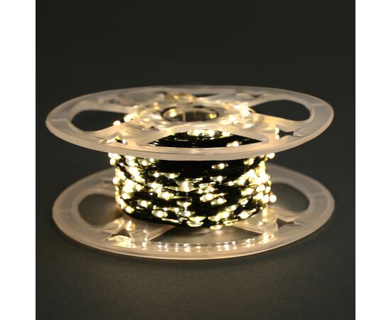 Гірлянда YES! Fun Нитка 100 м, 1000 LED тепло-біла, 8 функцій, пульт. (975128), зображення 5 Гірлянда YES! Fun Нитка 100 м, 1000 LED тепло-біла, 8 функцій, пульт. (975128), зображення 5