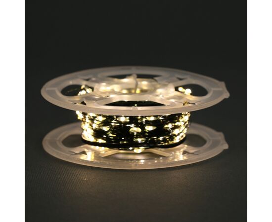 Гірлянда YES! Fun Нитка 50 м, 500 LED тепло-біла, 8 функцій, пульт. (975129), зображення 5 Гірлянда YES! Fun Нитка 50 м, 500 LED тепло-біла, 8 функцій, пульт. (975129), зображення 5