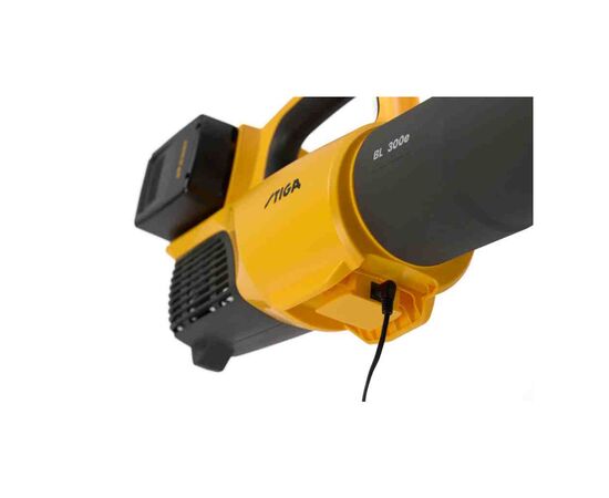 Воздуходувка Stiga BL300 40V (20V+20V), 42м/с, 2x4Ah (BL300eKit), изображение 8 Воздуходувка Stiga BL300 40V (20V+20V), 42м/с, 2x4Ah (BL300eKit), изображение 8