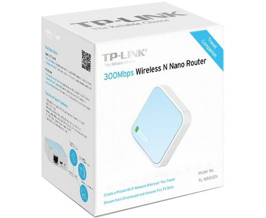 Маршрутизатор TP-Link TL-WR802N N300, 1xFE WAN/LAN, 1xmicro USB nano router (TL-WR802N), изображение 4 Маршрутизатор TP-Link TL-WR802N N300, 1xFE WAN/LAN, 1xmicro USB nano router (TL-WR802N), изображение 4