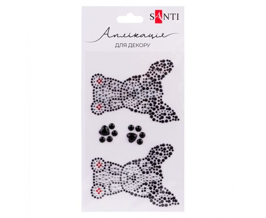 Набір для творчості Santi Puppies аплікація зі страз самоклеючих 9,5х15,5 см (742988) Набір для творчості Santi Puppies аплікація зі страз самоклеючих 9,5х15,5 см (742988)