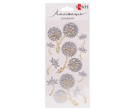 Набір для творчості Santi Кульбабки аплікація зі страз самоклеючих 10х20 см (743037) Набір для творчості Santi Кульбабки аплікація зі страз самоклеючих 10х20 см (743037)