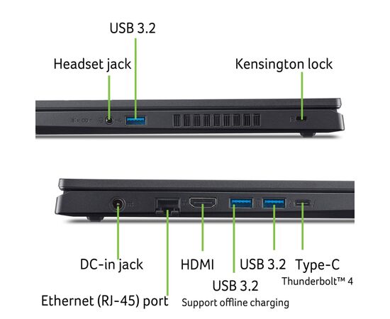 Ноутбук Acer Nitro V 15 ANV15-52 (NH.QZ7EU.00J), зображення 11 Ноутбук Acer Nitro V 15 ANV15-52 (NH.QZ7EU.00J), зображення 11