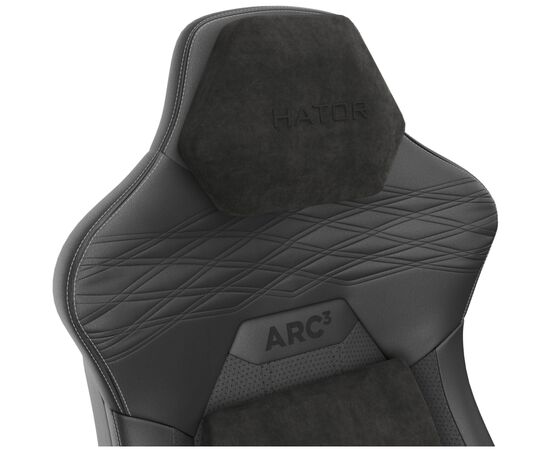 Крісло ігрове Hator Arc 3 XL PU Black (HTC3400XL), зображення 7