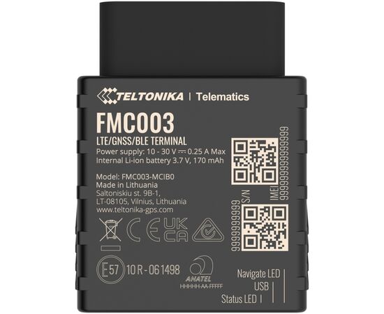 GPS-трекер Teltonika FMC003 GPS-трекер Teltonika FMC003
