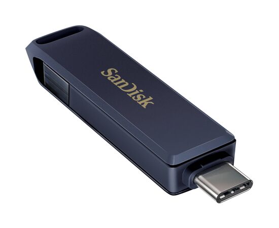 USB флеш накопитель SanDisk 128GB Phone Drive for iPhone Metallic Sky Lightning/Type-C U (SDIXD0N-128G-GN6NE), изображение 3