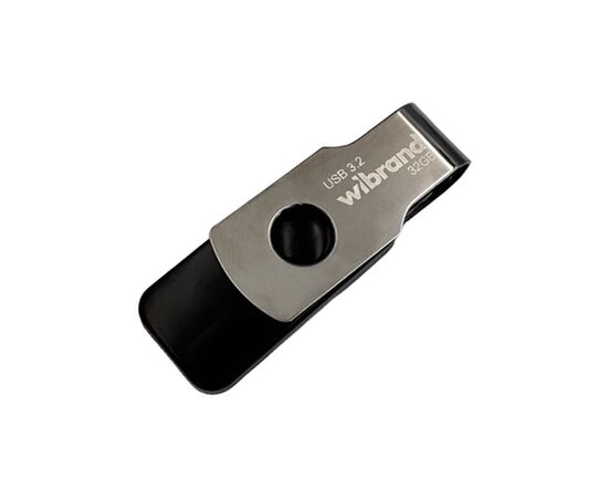 USB флеш накопитель Wibrand 32GB Lizard Black USB 3.2 (WI3.2/LI32P9B), изображение 2