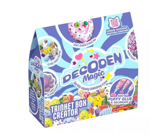 Набор для творчества Decoden Magic Trinket Tin Creator Класік (4701TT) Набор для творчества Decoden Magic Trinket Tin Creator Класік (4701TT)