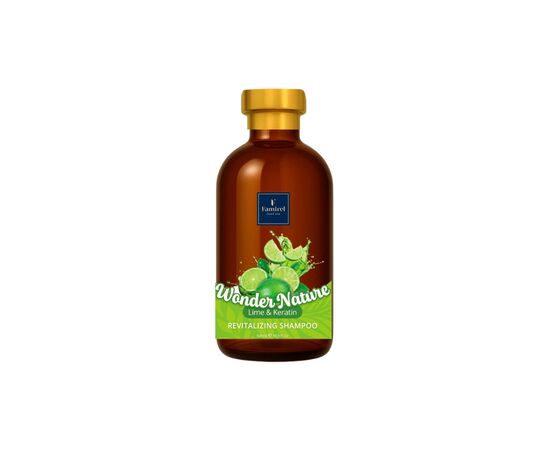 Шампунь Famirel Wonder Nature Лайм і кератин 500 мл (7290114087162) Шампунь Famirel Wonder Nature Лайм і кератин 500 мл (7290114087162)